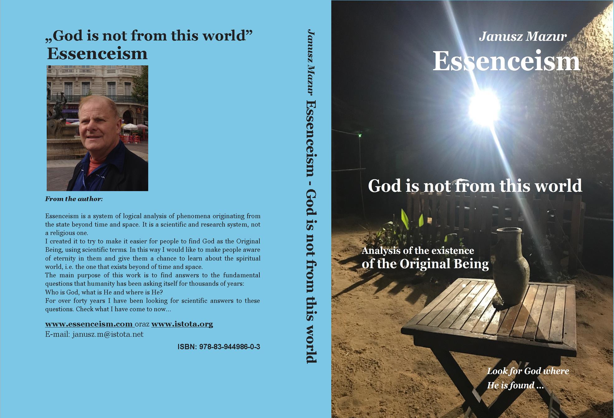 Cover Essenceism 1_God is not from this world_eng Cover Essenceism 1_God is not from this world_eng