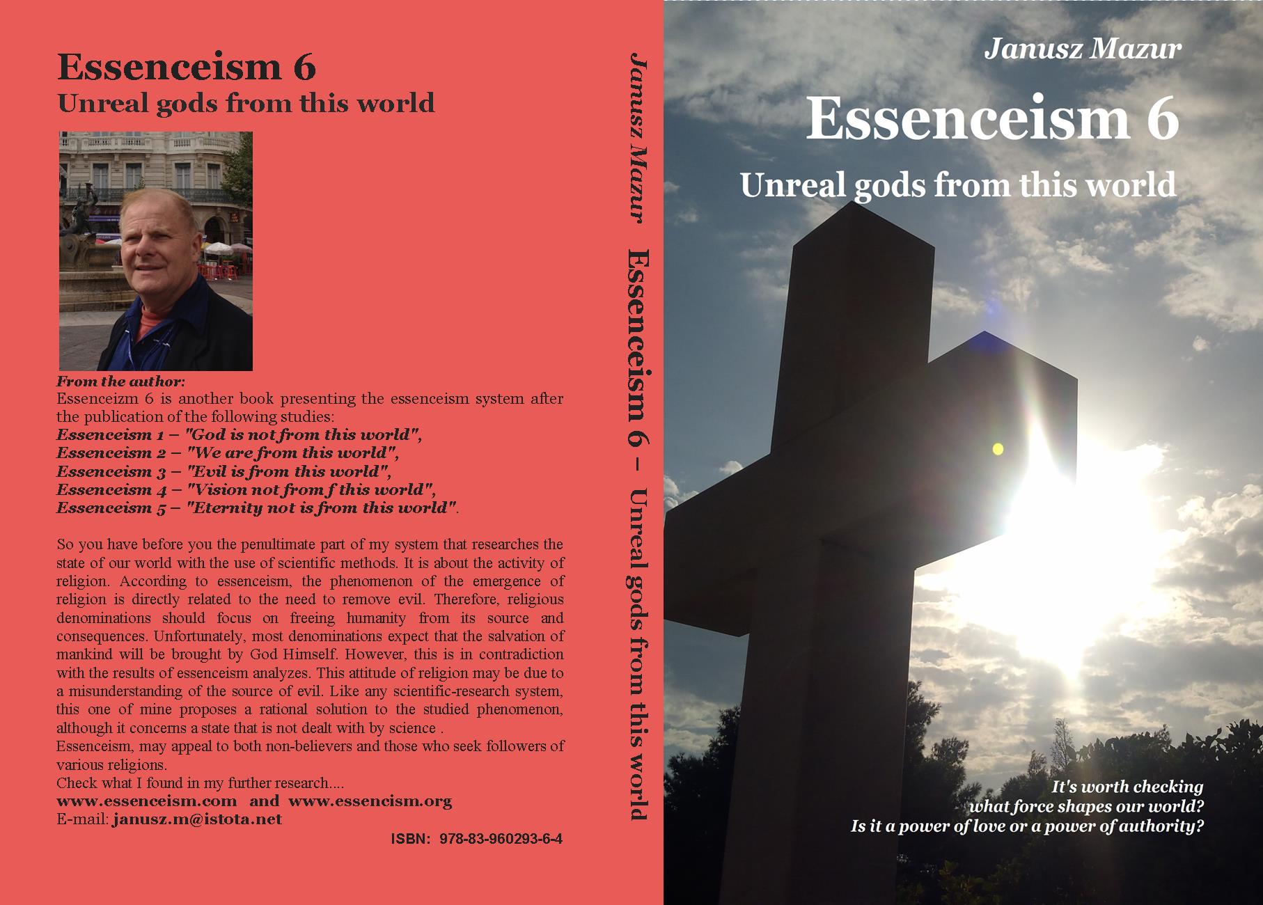 Cover Essenceism 6_Unreal gods from this world Cover Essenceism 6_Unreal gods from this world